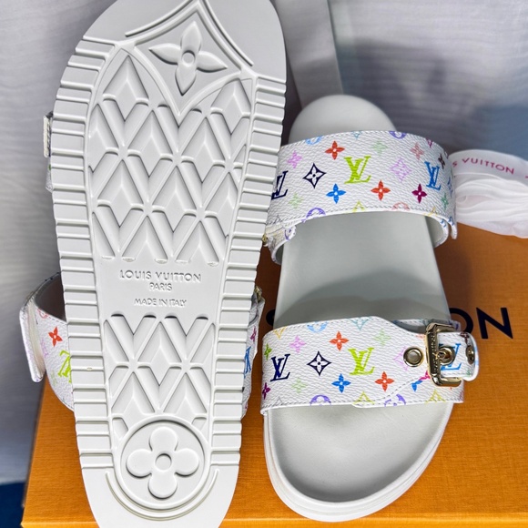 LOUIS VUITTON x MURAKAMI LV x TM Romy Flat Ballerina Shoes Sz 38 US 8 - Picture 2 of 9